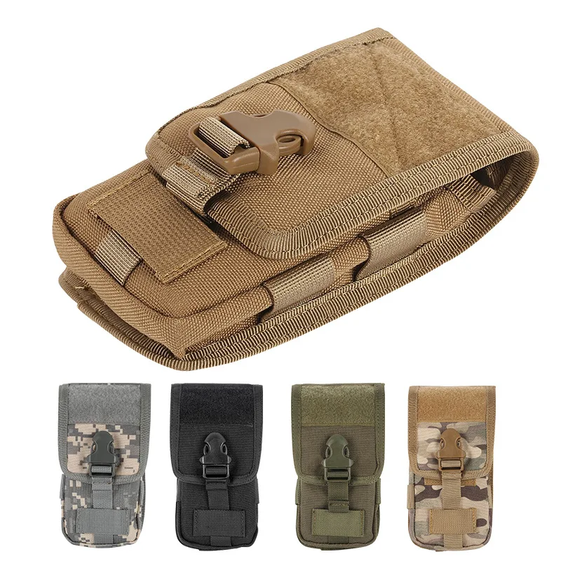 

Outdoor Tactical Molle Pouch Mobile Phone Pouch Military Camo Hunting Waist Belt Bag Wallet EDC Tools Bags Running Bag