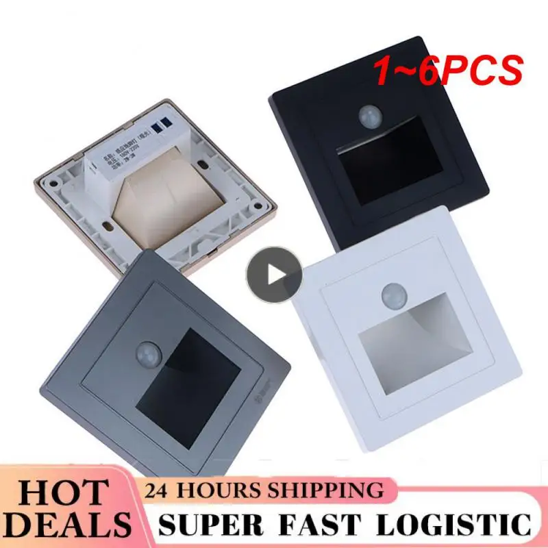 1~6PCS Square LED Night Lamp Step Stair Light 1.5w Recessed In Pathway Wall Sconce Footlight Staircase Warm Cool White Blue
1~6PCS Square LED Night Lamp Step Stair Light 1.5w Recessed In Pathway Wall Sconce Footlight Staircase Warm Cool White Blue