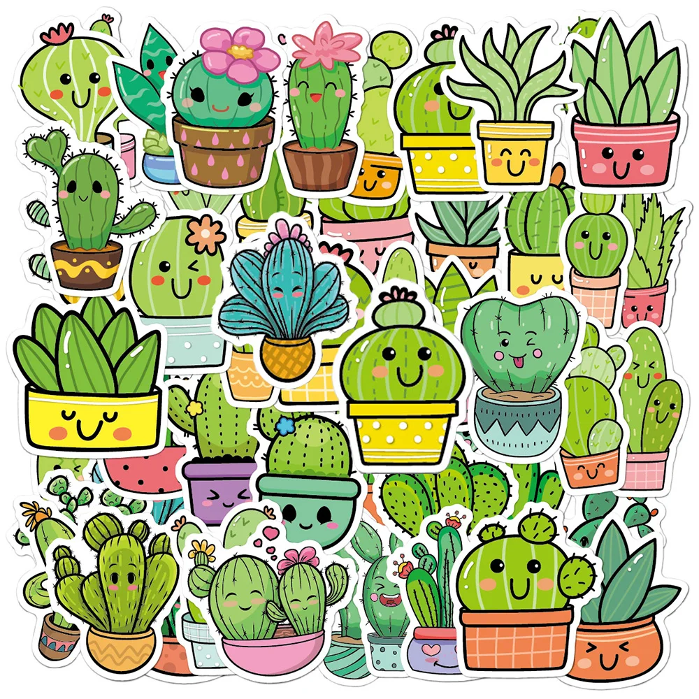 10/30/50pcs Cute INS Style Cactus Graffiti Stickers Funny Cartoon Plants Waterproof Decals Sticker Toy for Kid DIY Laptop Phone 
10/30/50pcs Cute INS Style Cactus Graffiti Stickers Funny Cartoon Plants Waterproof Decals Sticker Toy for Kid DIY Laptop Phone