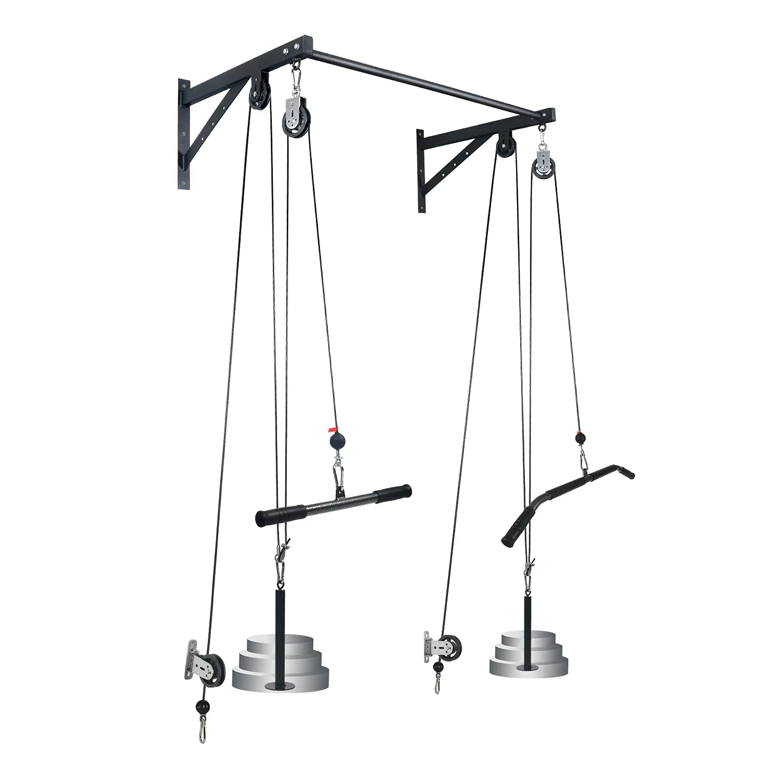Home Gym DIY Pulley Cable Machine Attachments Fitness Lat and Lift Pulley System Triceps Biceps Curl Forearm Exercises
Home Gym DIY Pulley Cable Machine Attachments Fitness Lat and Lift Pulley System Triceps Biceps Curl Forearm Exercises
