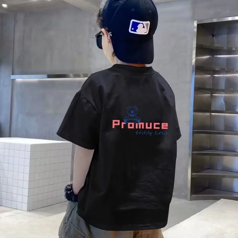 Children's Clothing Lazy Casual Trend Temperament Artistic Round Neck Short Sleeved T-shirt Ins Fashionable Summer New Style
Children's Clothing Lazy Casual Trend Temperament Artistic Round Neck Short Sleeved T-shirt Ins Fashionable Summer New Style