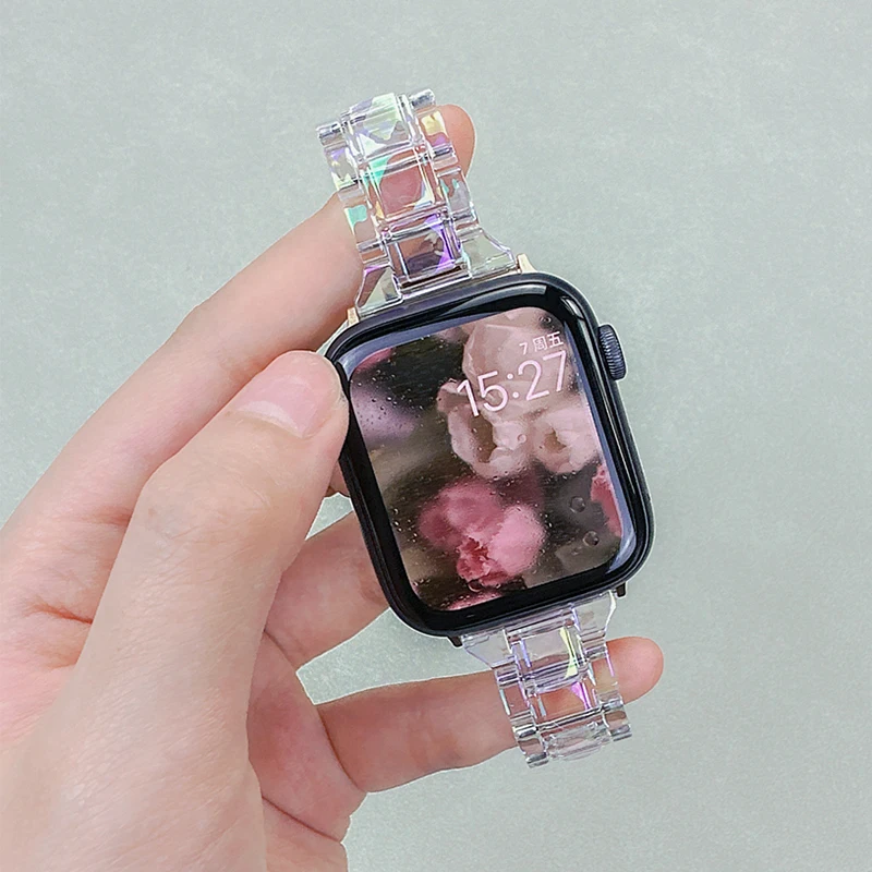 Прозрачный ремешок для Apple Watch Ultra 49 мм, силиконовый браслет для IWatch 6 5 3 SE 42 мм 44 мм 38 мм 40 мм 38 мм
Прозрачный ремешок для Apple Watch Ultra 49 мм, силиконовый браслет для IWatch 6 5 3 SE 42 мм 44 мм 38 мм 40 мм 38 мм