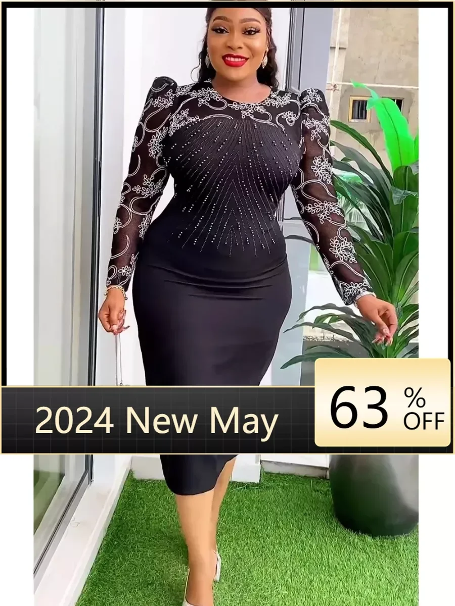 Elegant Ladies Plus Size Dresses Evening Gown Robe Africaine Femme 2024 New Party Women Long Dress Ankara Dashiki Outfits
Elegant Ladies Plus Size Dresses Evening Gown Robe Africaine Femme 2024 New Party Women Long Dress Ankara Dashiki Outfits