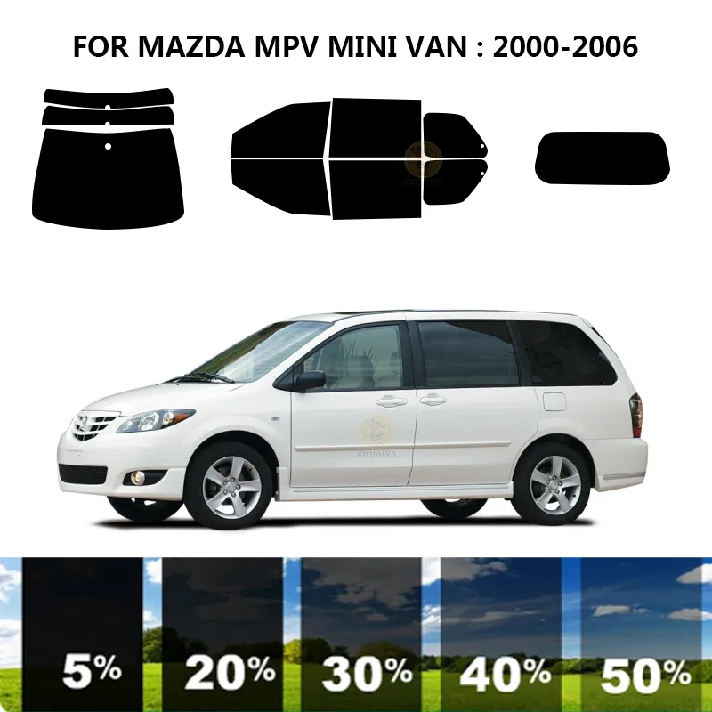 Precut nanoceramics car UV Window Tint Kit Automotive Window Film For MAZDA MPV MINI VAN 2000-2006
Precut nanoceramics car UV Window Tint Kit Automotive Window Film For MAZDA MPV MINI VAN 2000-2006
