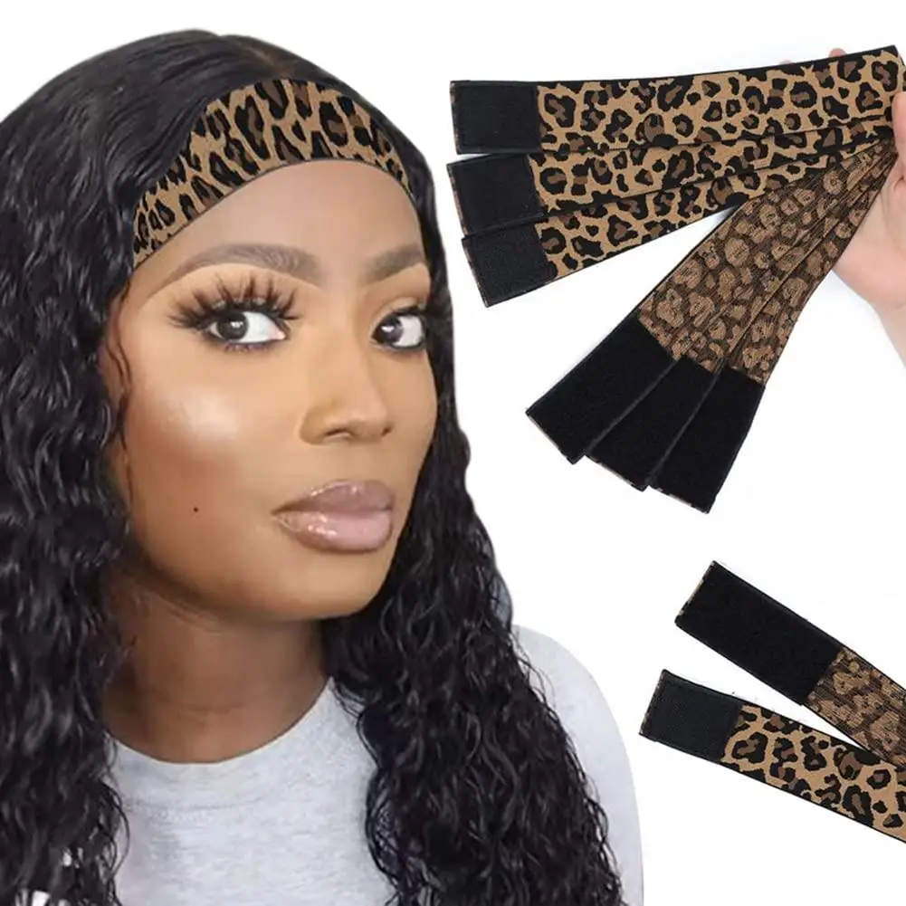 

Edge Wrap to Lay Edges Elastic Lace Melting Band Non Slip Hair Wrap Adjustable Wig Grip Band for Frontal Wigs Baby Hair Salon