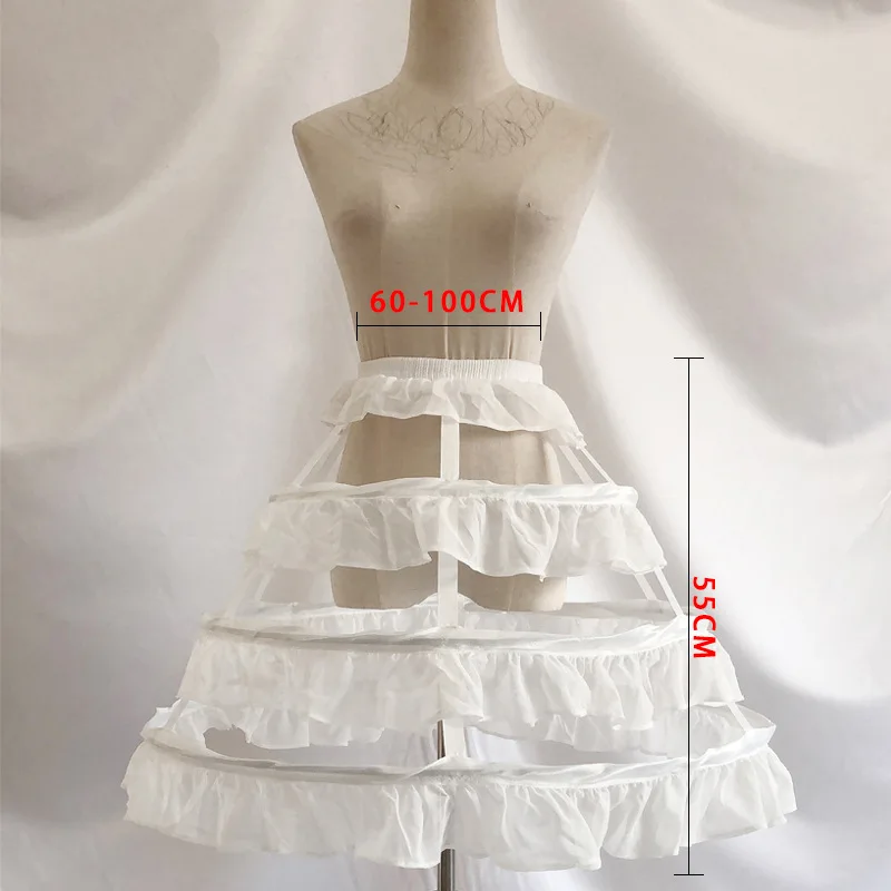 Women Cosplay Lolita Dress Petticoat Fishbone Petticoat Underskirt Crinoline Pannier For Ball Gown
Women Cosplay Lolita Dress Petticoat Fishbone Petticoat Underskirt Crinoline Pannier For Ball Gown