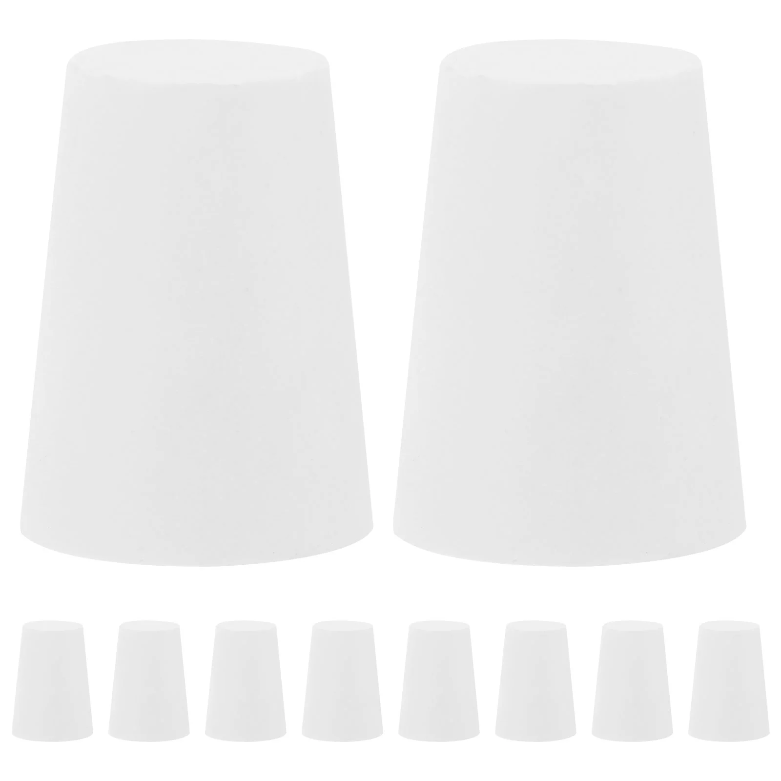 10 pcs Flask Stopper Laboratory Test Tube Stopper Rubber Test Tube Sealing Stopper
10 pcs Flask Stopper Laboratory Test Tube Stopper Rubber Test Tube Sealing Stopper