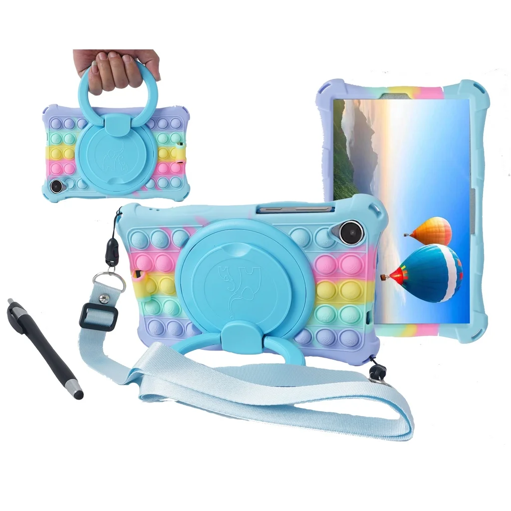 Вращающаяся на 360 градусов подставка с ручным плечевым ремнем для Lenovo Tab M8 4th TB-300FU M8 3rd TB-8506F M8 HD TB-8505 M8HD TB-8505, чехол 
Вращающаяся на 360 градусов подставка с ручным плечевым ремнем для Lenovo Tab M8 4th TB-300FU M8 3rd TB-8506F M8 HD TB-8505 M8HD TB-8505, чехол