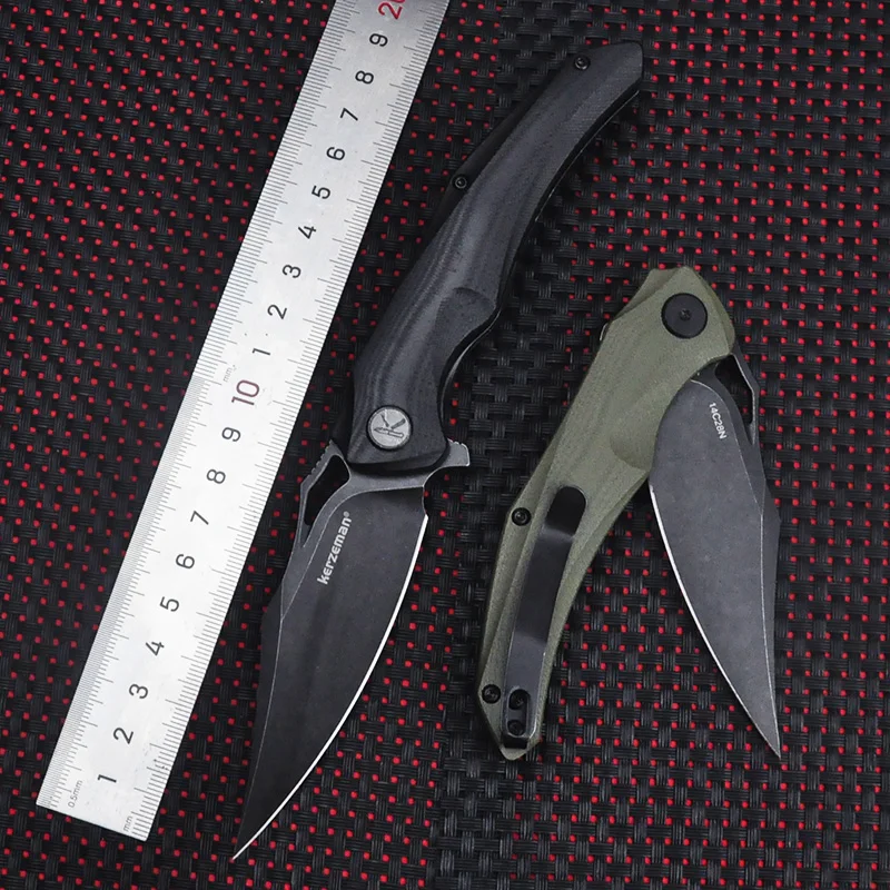 Pocket Folding Knife, 3.81 "Black Stonewashed 14C28N Blade G10 Handle, EDC Outdoor knives With Clip,Camping Survival Knife
Pocket Folding Knife, 3.81 "Black Stonewashed 14C28N Blade G10 Handle, EDC Outdoor knives With Clip,Camping Survival Knife