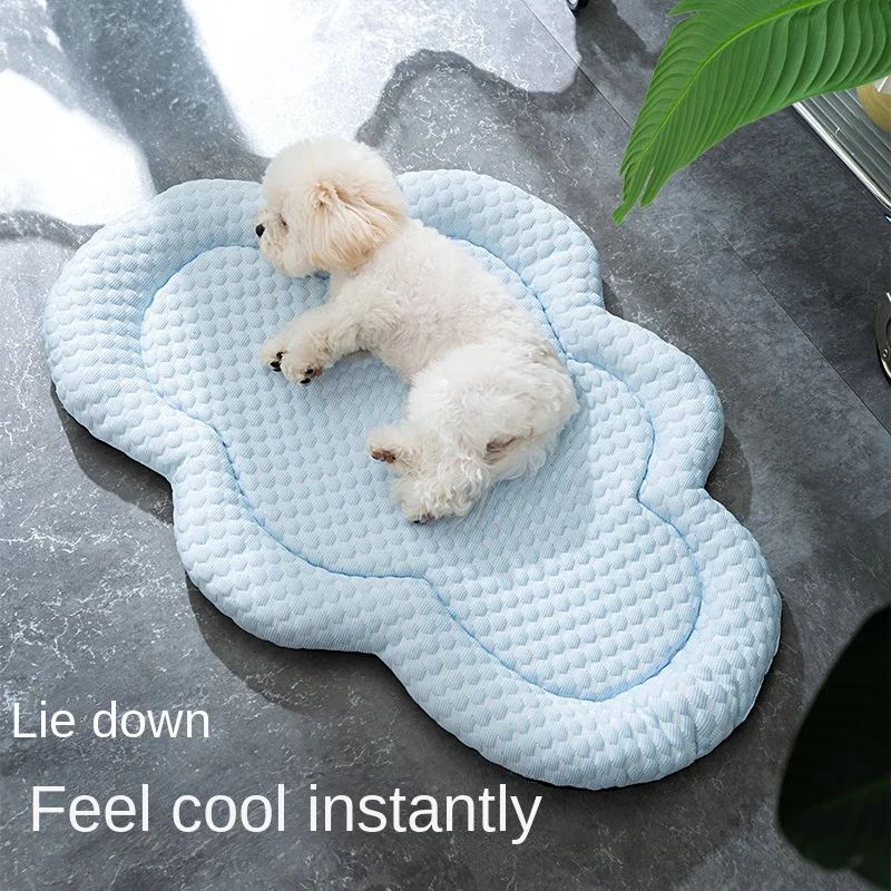 

24 Spring and Summer Pet Kennel Cool Mat Cat Nest Cat Bed Puppy Teddy Breathable Dog Bed Enclosure Nest Pets Accesorios Pets