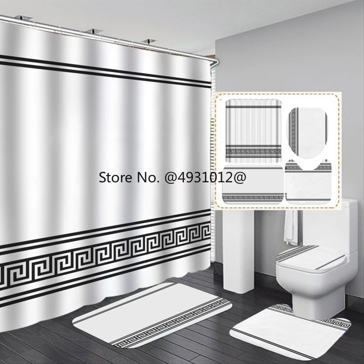 2023 4Pcs Modern Style Luxury Bathroom Shower Curtain Set Bathroom Accessories Toilet Non-slip Bohemian Bath Drapes Rugs Mat
2023 4Pcs Modern Style Luxury Bathroom Shower Curtain Set Bathroom Accessories Toilet Non-slip Bohemian Bath Drapes Rugs Mat