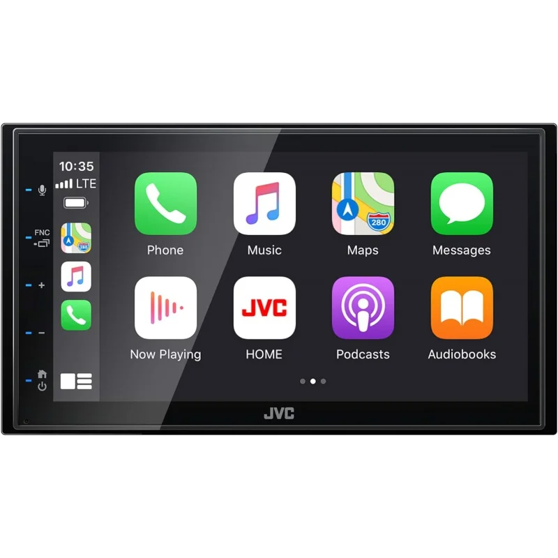 

JVC KW-M560BT Apple CarPlay Android Auto Multimedia Player w/ 6.8" Capacitive Touchscreen, Bluetooth Audio and Hands Free Callin