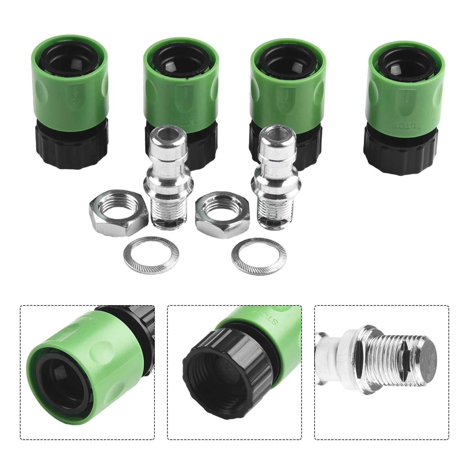 Accessories Quick Connectors 1 Set Adapter Deck Wash Kit For Garden Water Hose Lawn Mower Snow Blower Brand New
Accessories Quick Connectors 1 Set Adapter Deck Wash Kit For Garden Water Hose Lawn Mower Snow Blower Brand New