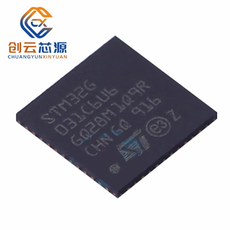

1 pcs New 100% Original STM32G031C6U6 Arduino Nano Integrated Circuits Operational Amplifier Single Chip Microcomputer UFQFPN-48