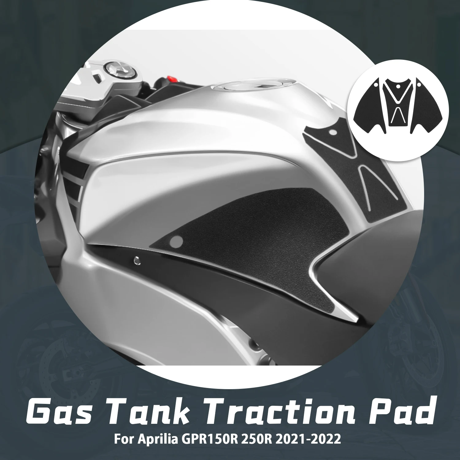 Motorcycle Accessories Anti Slip Fuel Tank Pads Gas Knee Grip Traction Sticker Protector For Aprilia GPR150R 250R 2021 2022
Motorcycle Accessories Anti Slip Fuel Tank Pads Gas Knee Grip Traction Sticker Protector For Aprilia GPR150R 250R 2021 2022