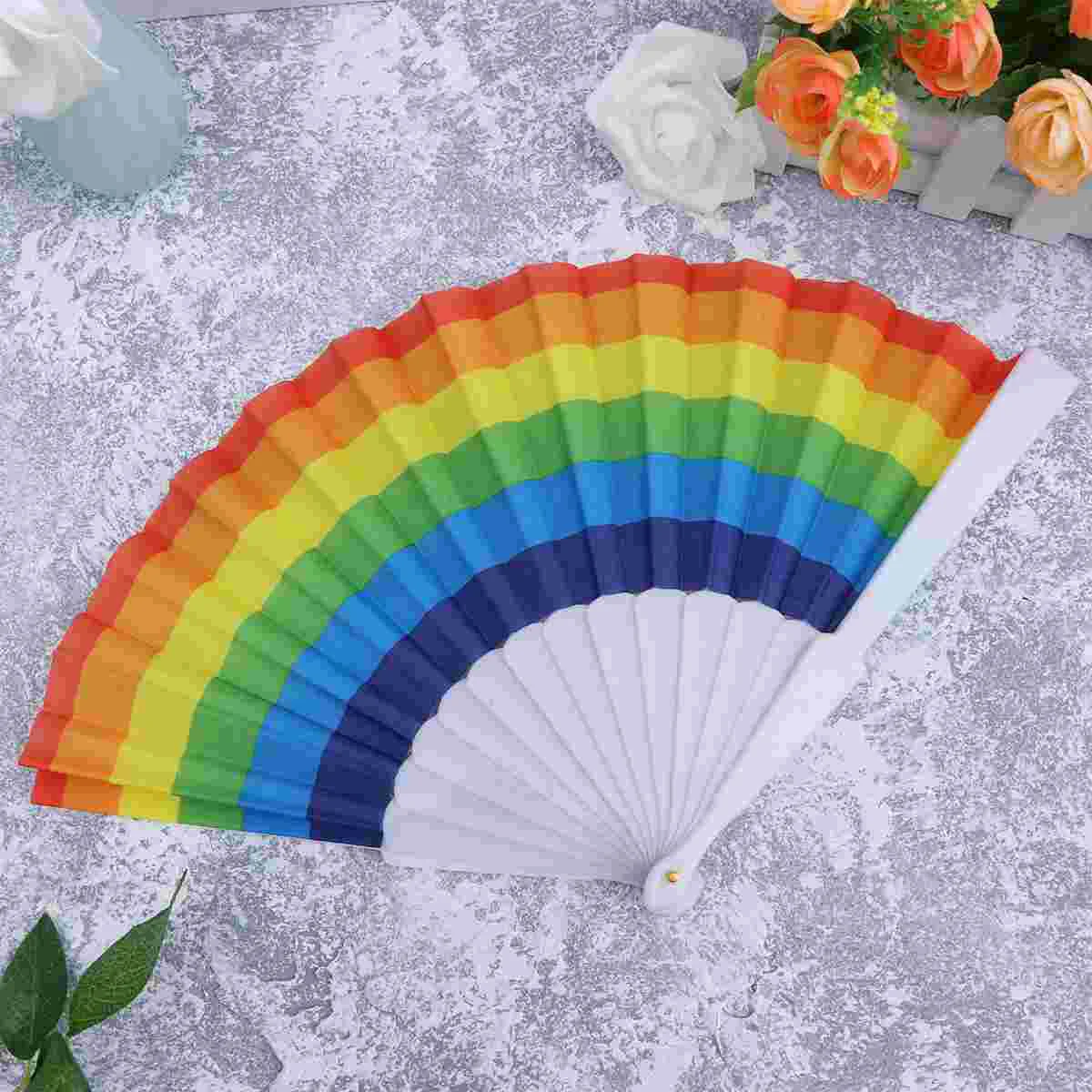 Pride Rainbow Folding Hand Fan, 23cm Colorful Handheld Cool Fan for Event, Cruise, Club, Festival, Rave, Parade, Circuit Party,
Pride Rainbow Folding Hand Fan, 23cm Colorful Handheld Cool Fan for Event, Cruise, Club, Festival, Rave, Parade, Circuit Party,