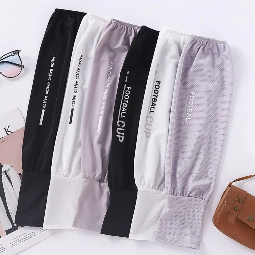Sporty Simple New Summer Sunscreen Ice Sleeve for Men Women Thin Breathable Loose Long Sleeves Gloves Outdoor Cycling Sleeve
Sporty Simple New Summer Sunscreen Ice Sleeve for Men Women Thin Breathable Loose Long Sleeves Gloves Outdoor Cycling Sleeve