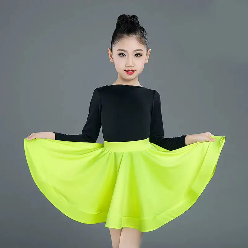 Children's Latin dance dress girls skirt Professional practice competition dress requirements for girls tango performance dress
Children's Latin dance dress girls skirt Professional practice competition dress requirements for girls tango performance dress