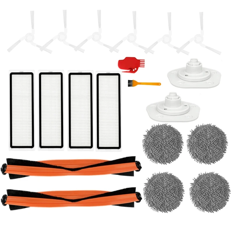Self-Cleaning Robot Vacuum Cleaner Main Side Brush Filter Mop Holder Replacement Parts For Xiaomi Mijia Pro STYTJ06ZHM
Self-Cleaning Robot Vacuum Cleaner Main Side Brush Filter Mop Holder Replacement Parts For Xiaomi Mijia Pro STYTJ06ZHM
