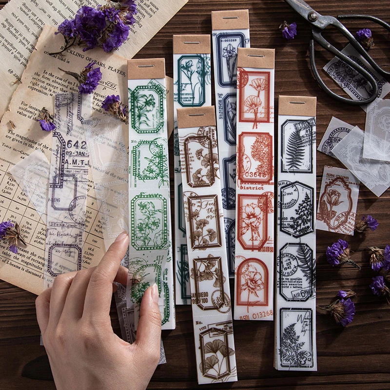 30 Packs wholesale Memo sulfate paper plant flowers assorted literary retro collage material paper notepad 8 kinds
30 Packs wholesale Memo sulfate paper plant flowers assorted literary retro collage material paper notepad 8 kinds