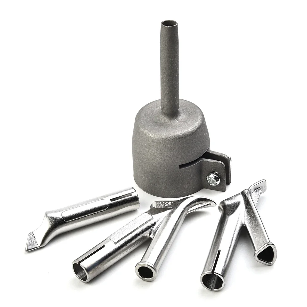 4pcs/Set Y Type 5mm Round & Triangular Speed Welding Nozzle Tacking Nozzle For Hot Air Welder Torch Welding PVC Plastic Rods
4pcs/Set Y Type 5mm Round & Triangular Speed Welding Nozzle Tacking Nozzle For Hot Air Welder Torch Welding PVC Plastic Rods