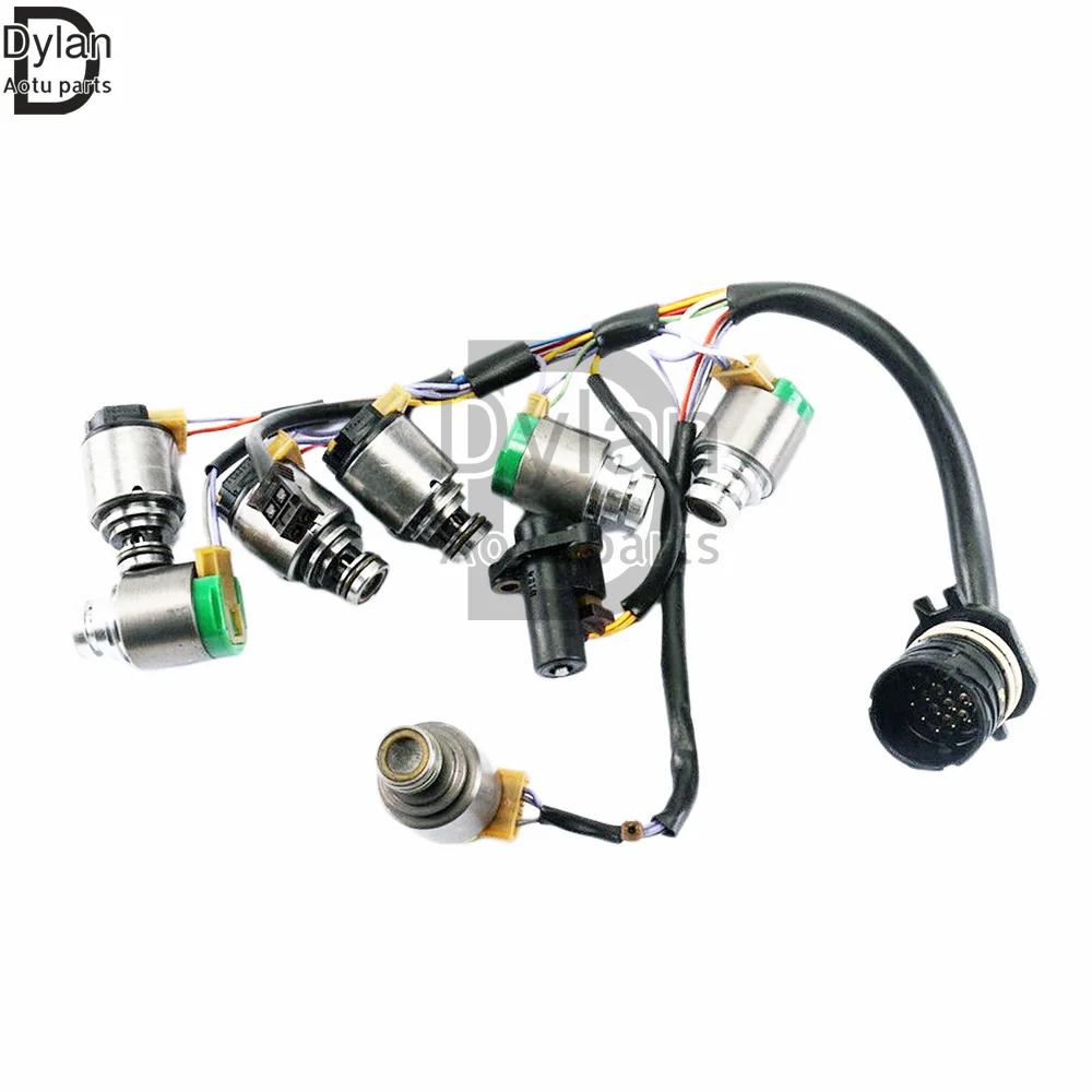 

ZF5HP19 5HP19 01V Transmission Solenoids With Internal Harness For Audi S4 S6 RS6 A8 BMW 5 Series Z4 0501314432 0501316463