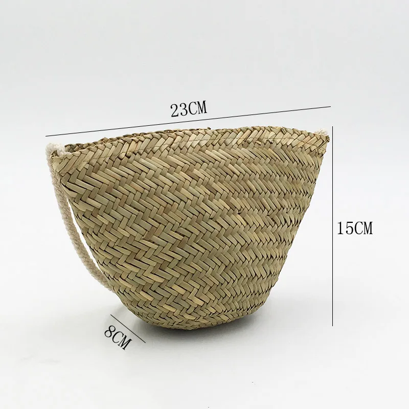 Natural Shell Straw Bag - Bohemian Woven Crossbody Summer Handbag 2 Sd5694cd589c3414b9a89d6e438bef488e