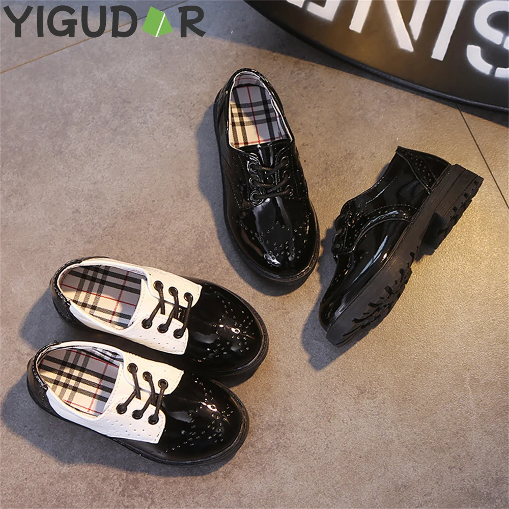 New Children's Fashion Color-blocking Lace Up Front Breathable Slippery Low Heel Boys' Leather Shoe kids shoes girls shoes
New Children's Fashion Color-blocking Lace Up Front Breathable Slippery Low Heel Boys' Leather Shoe kids shoes girls shoes
