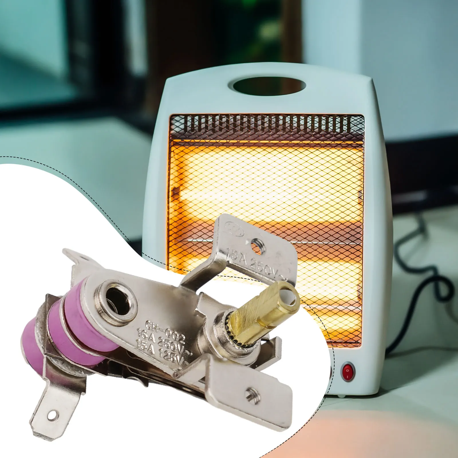 10A 16A High Temperature Switch Oven Thermostat Home Bimetallic Heating Accessories Electric Heater Replacement Repair Access
10A 16A High Temperature Switch Oven Thermostat Home Bimetallic Heating Accessories Electric Heater Replacement Repair Access