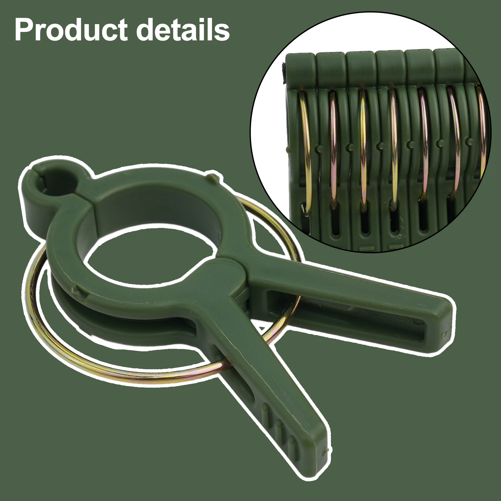 12pc Greenhouse Brackets Secure Fixed Plastic Plant Clips For Stems Flower Vine Gardening Climbing Plant Support Clip Plant Care
12pc Greenhouse Brackets Secure Fixed Plastic Plant Clips For Stems Flower Vine Gardening Climbing Plant Support Clip Plant Care