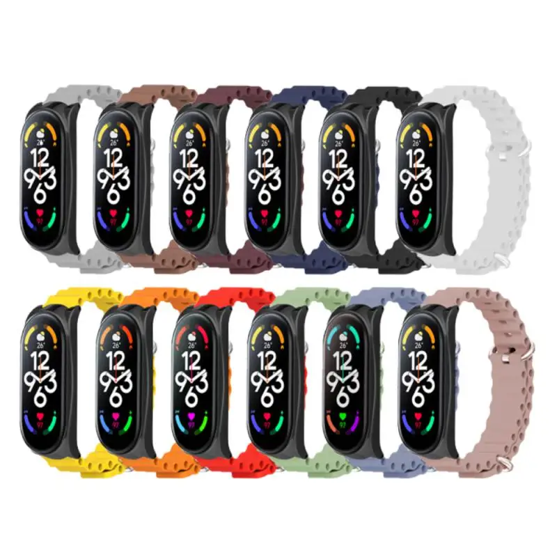 Сменный Браслет для Mi Band 7 6 5 4 3, силиконовые браслеты Mi Band 7, ремешок для Mi Band 7, аксессуары для умных часов
Сменный Браслет для Mi Band 7 6 5 4 3, силиконовые браслеты Mi Band 7, ремешок для Mi Band 7, аксессуары для умных часов