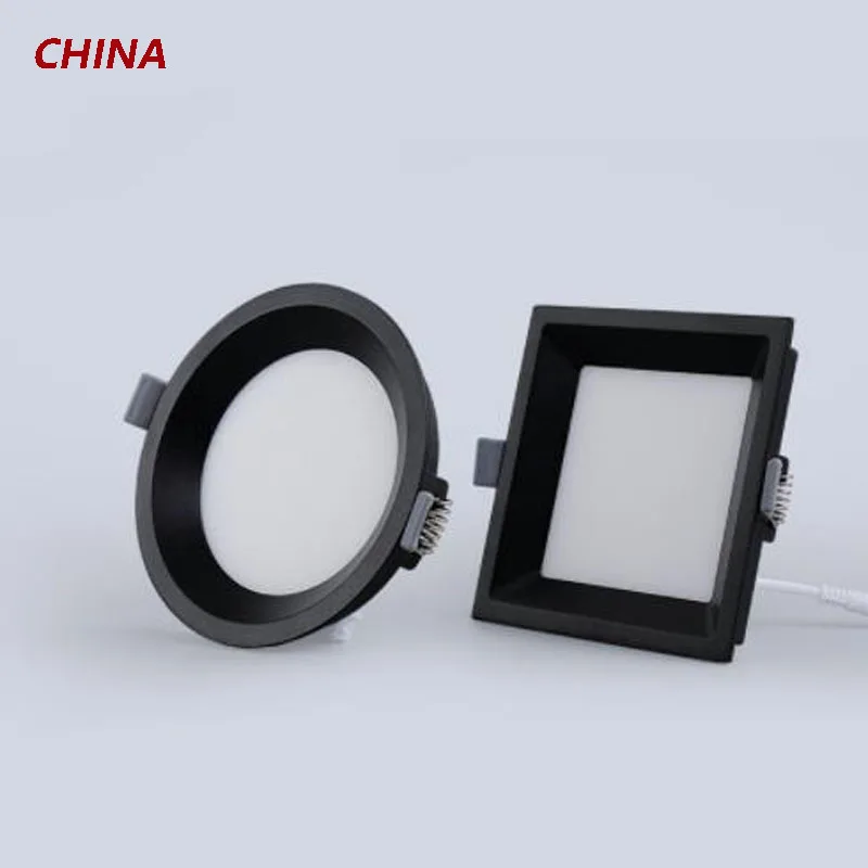 Led Simple Lamp Embedded Down Lamp LED Ceiling Anti-Glare Lamp Black And White Hotel Household Spotlights Wholesale
Led Simple Lamp Embedded Down Lamp LED Ceiling Anti-Glare Lamp Black And White Hotel Household Spotlights Wholesale