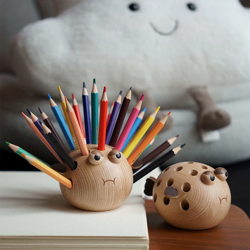 TingKe-Wooden Puffer Pen Holder, ящик для хранения ручек, Современное украшение для ручки для домашнего офиса, креативный милый детский подарок
TingKe-Wooden Puffer Pen Holder, ящик для хранения ручек, Современное украшение для ручки для домашнего офиса, креативный милый детский подарок