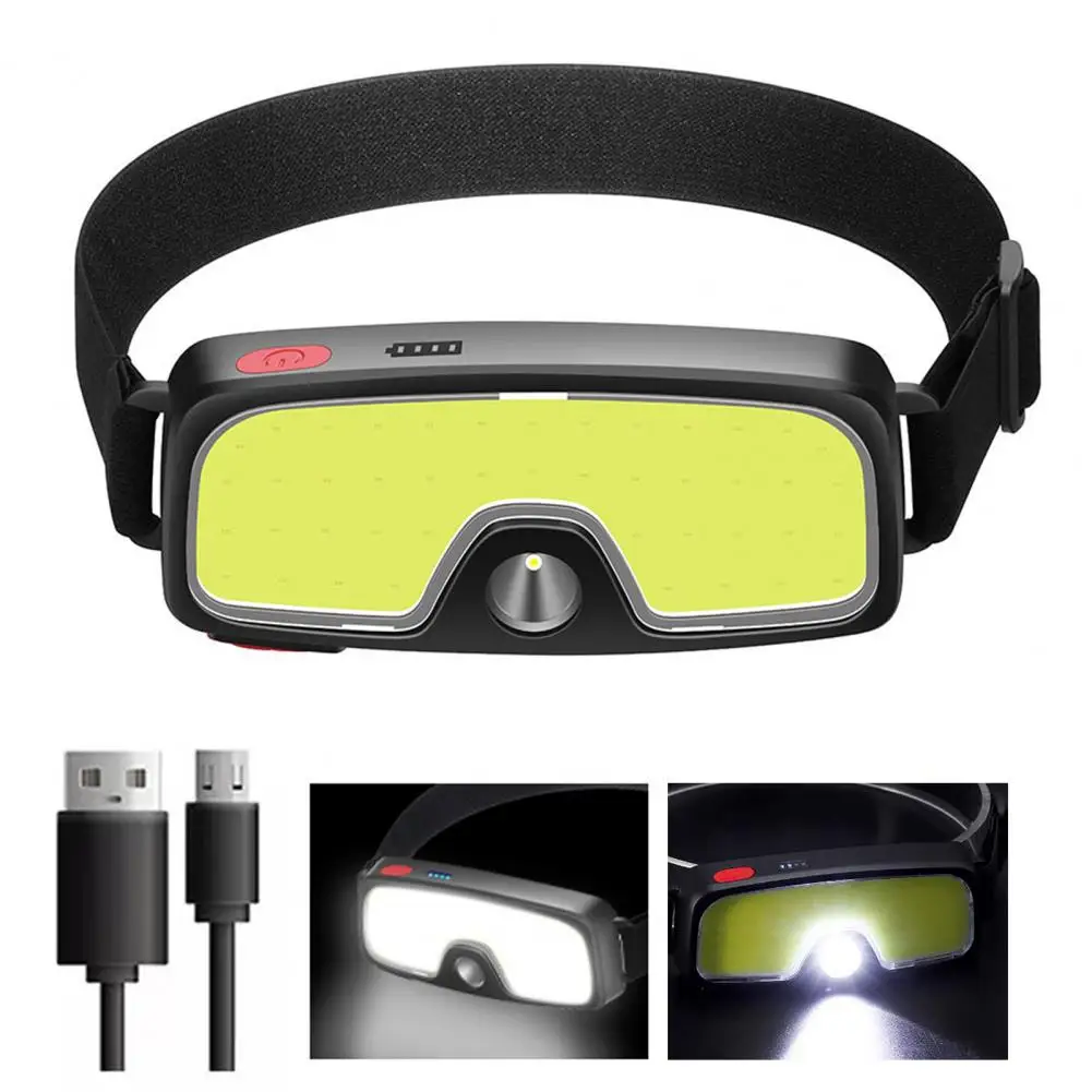 Outdoor Headlamp Large Floodlight High Brightness Three Gears Light USB Charging Head-Mounted Flashlight LED Lamp for Camping
Outdoor Headlamp Large Floodlight High Brightness Three Gears Light USB Charging Head-Mounted Flashlight LED Lamp for Camping