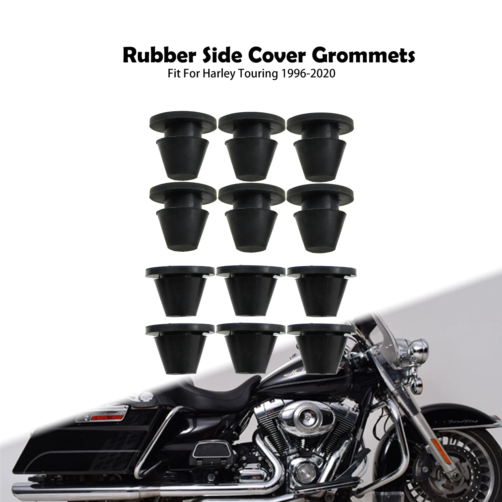 6 шт. резиновые боковые обложки для Мотоциклов Harley Touring Electra Street Glide FLTRX Road King 1996-2020 набор прокладок
6 шт. резиновые боковые обложки для Мотоциклов Harley Touring Electra Street Glide FLTRX Road King 1996-2020 набор прокладок