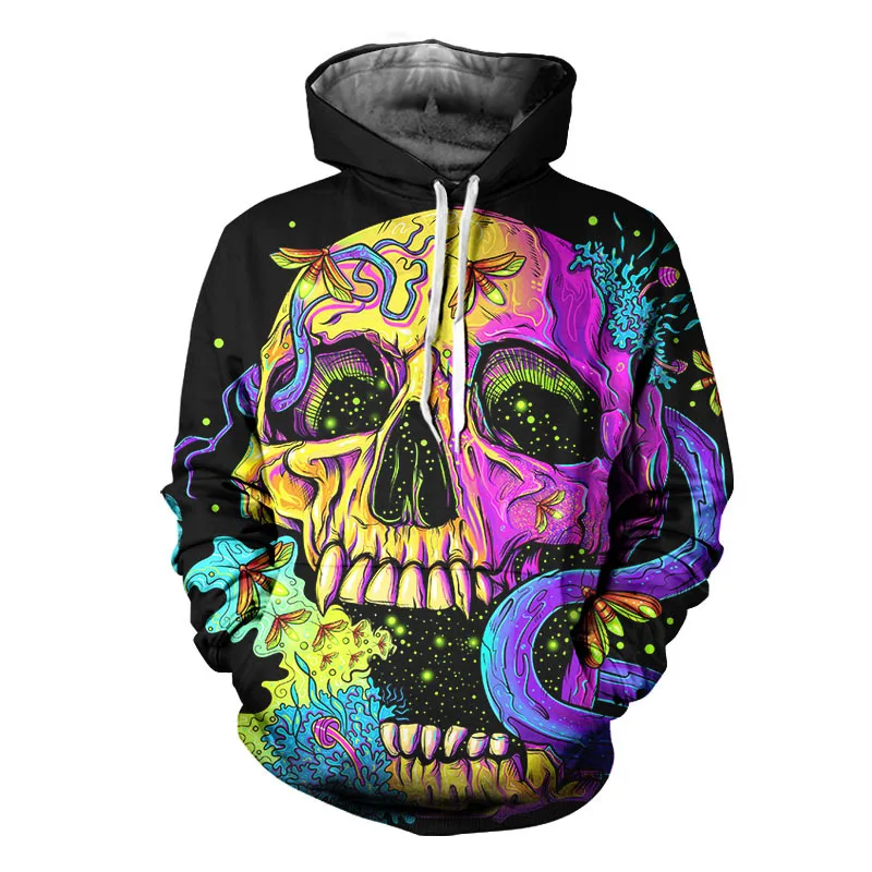 Men Skull 3D Print Hoodies Vintage Hooded Pullover Sweatshirt Gothic Top High Street Harajuku Streetwear Oversized Jacket Coat
Men Skull 3D Print Hoodies Vintage Hooded Pullover Sweatshirt Gothic Top High Street Harajuku Streetwear Oversized Jacket Coat
