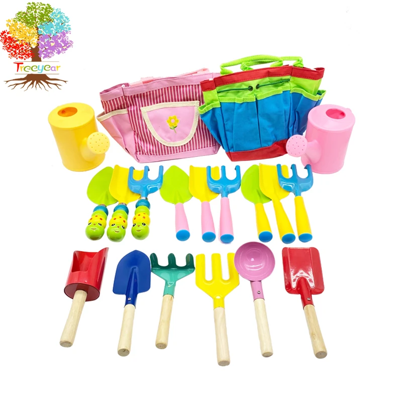Treeyear Kid’s Garden Tool Set with Child Safe Shovel, Rake, Fork, Gloves, Watering Can and Canvas Tote- Mini Gardening
Treeyear Kid’s Garden Tool Set with Child Safe Shovel, Rake, Fork, Gloves, Watering Can and Canvas Tote- Mini Gardening
