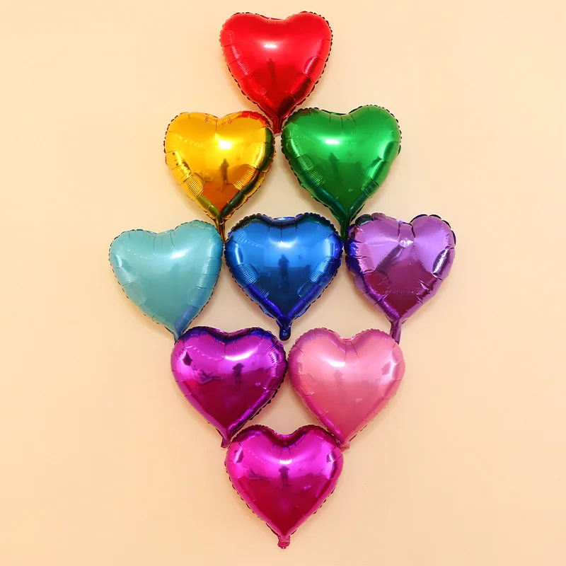 18 inch heart-shaped aluminum foil balloon baby shower birthday party decoration wedding atmosphere arrangement floating balloon 
18 inch heart-shaped aluminum foil balloon baby shower birthday party decoration wedding atmosphere arrangement floating balloon