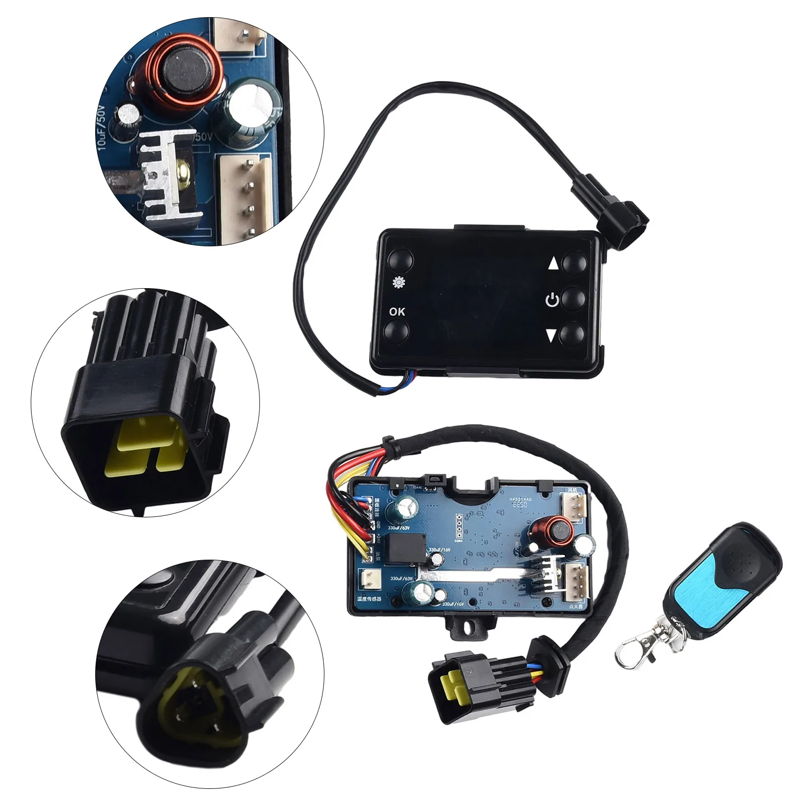 Diesel LCD Controller Heater Motherboard Remote Switch W/LCD 3KW 5KW Air Car Controller Protable Reliable Hot Sale
Diesel LCD Controller Heater Motherboard Remote Switch W/LCD 3KW 5KW Air Car Controller Protable Reliable Hot Sale