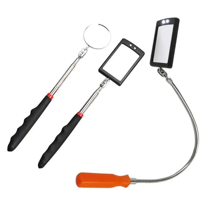 Telescopic Car LED Inspection Mirror 360 Degrees Rotating Telescopic Inspection Mirror Engine Chassis Inspection Mirror LED Lamp
Telescopic Car LED Inspection Mirror 360 Degrees Rotating Telescopic Inspection Mirror Engine Chassis Inspection Mirror LED Lamp