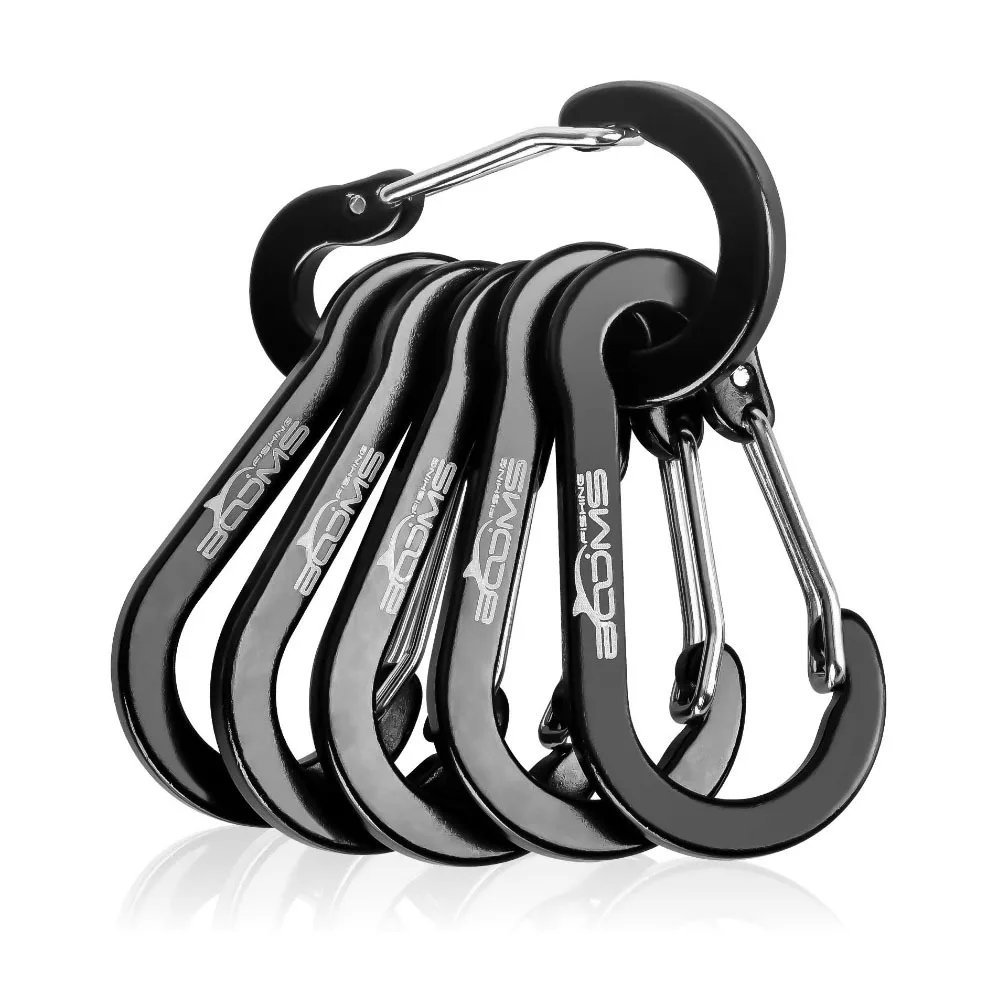 Aluminum Key Ring Wallet Camping Multi Tool Mountaineering Buckle Steel Keychain Carabiner Clips Fishing Climbing Acessories
Aluminum Key Ring Wallet Camping Multi Tool Mountaineering Buckle Steel Keychain Carabiner Clips Fishing Climbing Acessories