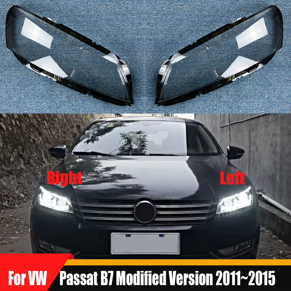 For Volkswagen VW Passat B7 Modified Version 2011~2015 Headlamp Transparent Cover Lampshade Headlight Shell Lens Plexiglass
For Volkswagen VW Passat B7 Modified Version 2011~2015 Headlamp Transparent Cover Lampshade Headlight Shell Lens Plexiglass