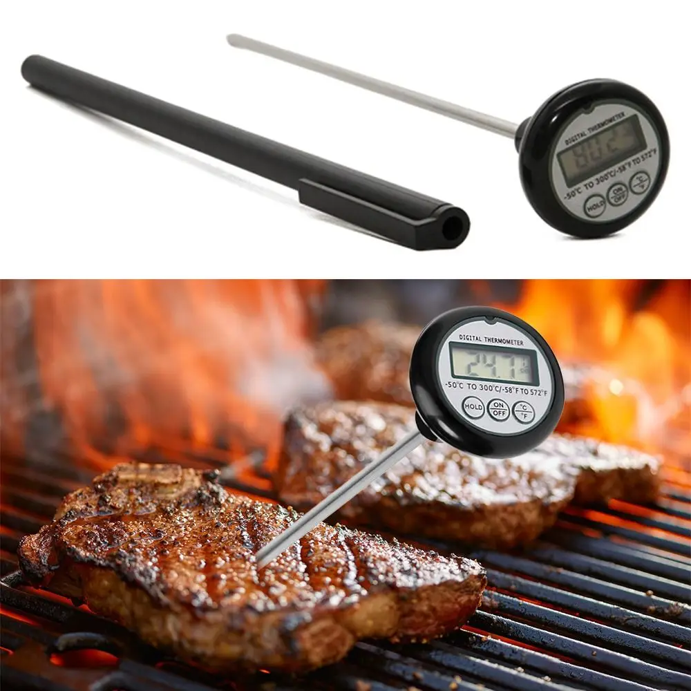 

Новый инструмент для приготовления пищи и барбекю, кухонные принадлежности, цифровой пищевой термометр, тепловой индикатор, зонд, бытовые термометры