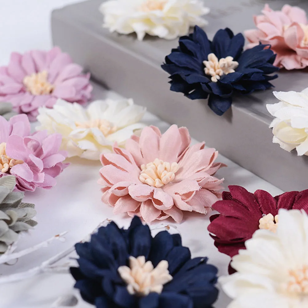 Simulated Artificial Flower Daisy Diy Handmade Hair Accessories Decoration Artificial Flowers Heads Decoration For Wedding
Simulated Artificial Flower Daisy Diy Handmade Hair Accessories Decoration Artificial Flowers Heads Decoration For Wedding