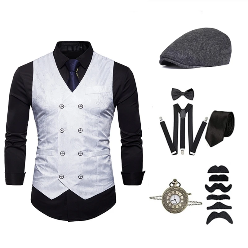 2023 New Halloween Cocktail Party Birthday Party Costume Adult Cosplay Retro High-end Vest Print Character Costume
2023 New Halloween Cocktail Party Birthday Party Costume Adult Cosplay Retro High-end Vest Print Character Costume