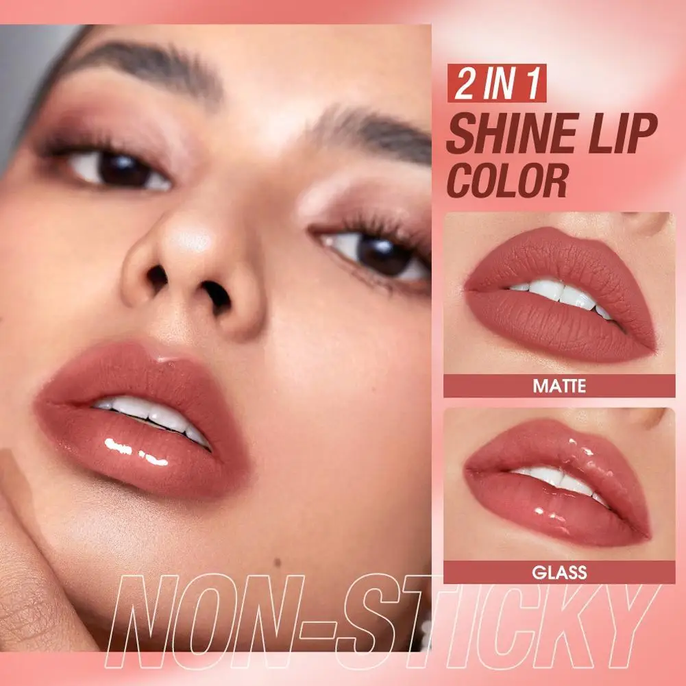 O.TWO.O 6pcs Matte Lipstick Lip Tint Double-end Lip Gloss Lip Coat 24HR Waterproof Long-lasting Non-stick Cup Lipstick Makeup
O.TWO.O 6pcs Matte Lipstick Lip Tint Double-end Lip Gloss Lip Coat 24HR Waterproof Long-lasting Non-stick Cup Lipstick Makeup