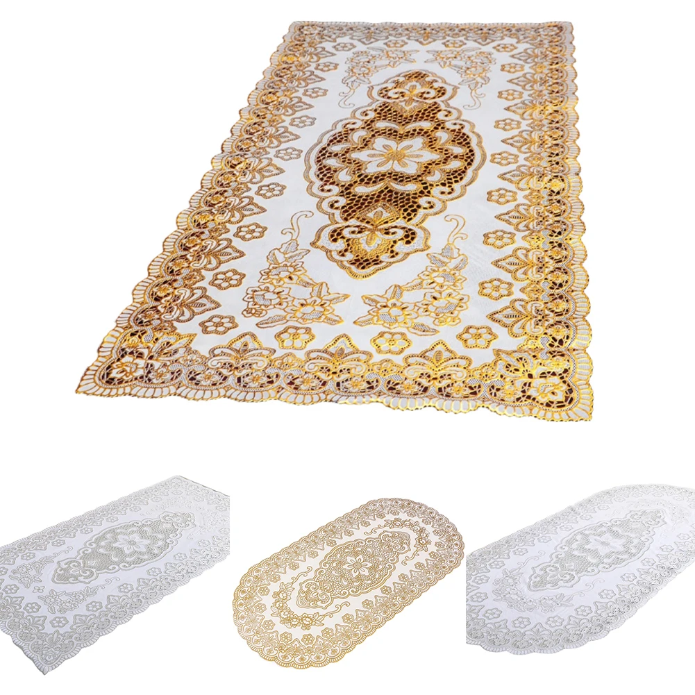 PVC Place Mat Hollow Coffee Table Mat Tablecloth Anti Fading Place Mat Table Runner Wedding Party Table Dinner Banquet Decor
PVC Place Mat Hollow Coffee Table Mat Tablecloth Anti Fading Place Mat Table Runner Wedding Party Table Dinner Banquet Decor