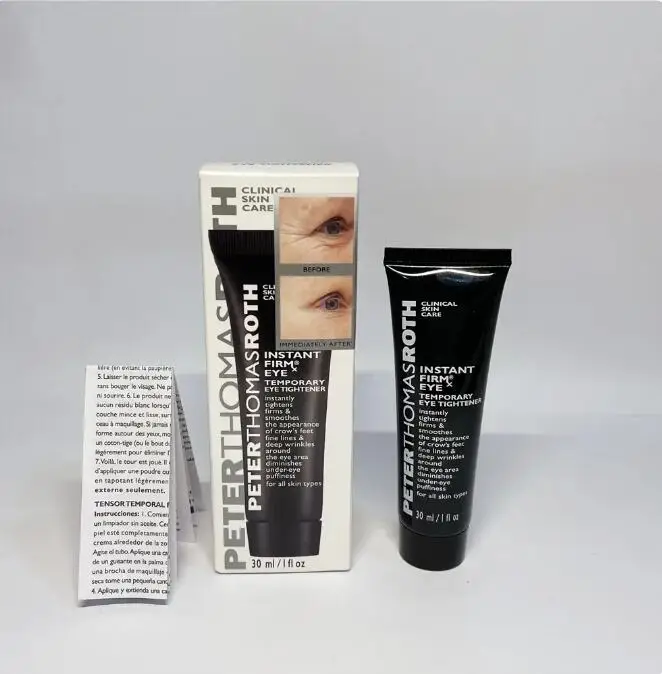 

30ml Eye Cream Peter Thomas Roth Instant FIRMx Temporary Face Tightener Firm Smooth the Look of Fine Lines Deep Wrinkles Pores