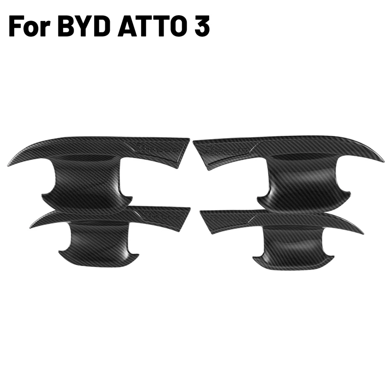 Крышка для дверной ручки BYD Atto 3 Atto 3 2022 2023 ABS из углеродного волокна, защитный чехол, аксессуары для автомобиля
Крышка для дверной ручки BYD Atto 3 Atto 3 2022 2023 ABS из углеродного волокна, защитный чехол, аксессуары для автомобиля