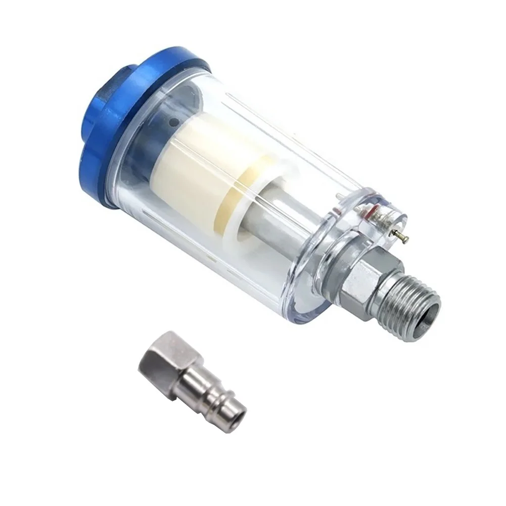 Oil-water Separator Filter For Compressor Spray Paint 1/4 Water Oil Separator Inline Air Hose Trap Filter With Threaded Joint
Oil-water Separator Filter For Compressor Spray Paint 1/4 Water Oil Separator Inline Air Hose Trap Filter With Threaded Joint